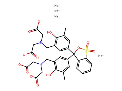 Xylenol Orange tetrasodium salt structure
