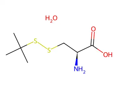 3-(tert-Butyldithio)-L-alanine structure