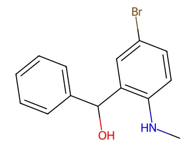 [5-Bromo-2-(methylamino)phenyl]-phenylmethanol structure