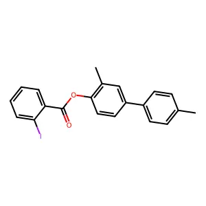 [2-Methyl-4-(4-methylphenyl)phenyl] 2-iodobenzoate structure