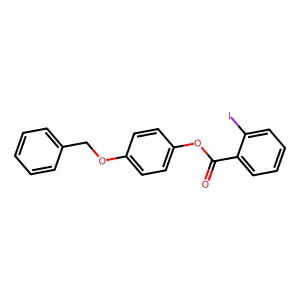 4-(Benzyloxy)phenyl 2-iodobenzoate structure
