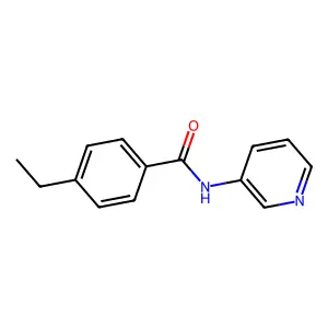 4-ethyl-N-pyridin-3-ylbenzamide structure