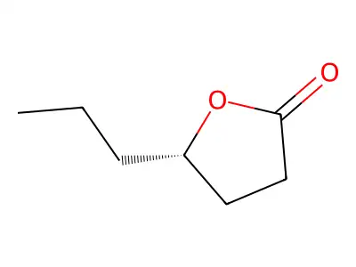 (5S)-5-propyloxolan-2-one structure