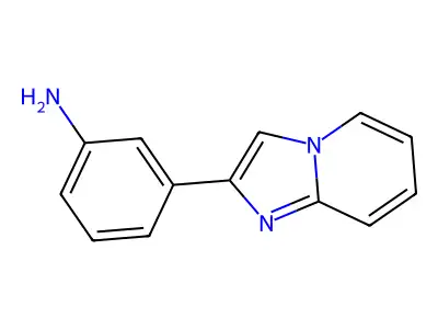 3-(Imidazo(1,2-a)pyridin-2-yl)aniline structure