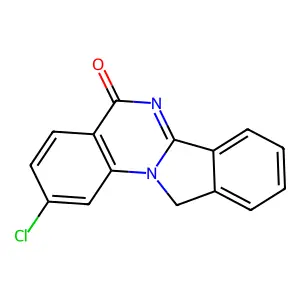 2-chloroisoindolo[2,1-a]quinazolin-5(11H)-one structure