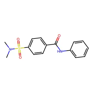4-(dimethylsulfamoyl)-N-phenylbenzamide structure