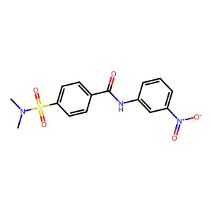 4-(dimethylsulfamoyl)-N-(3-nitrophenyl)benzamide structure