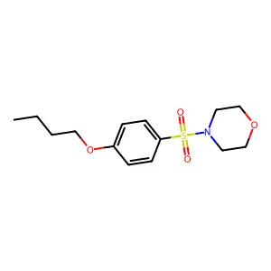 4-(4-Butoxy-benzenesulfonyl)-morpholine structure