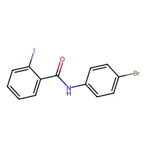 N-(4-Bromophenyl)-2-iodobenzamide structure