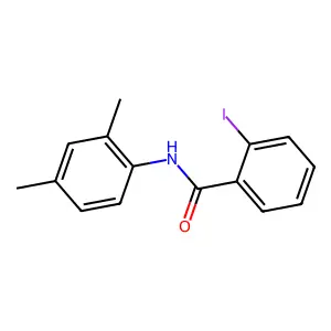 N-(2,4-dimethylphenyl)-2-iodobenzamide structure
