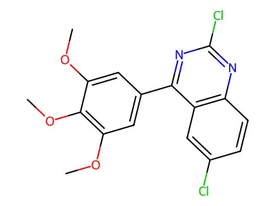 2,6-Dichloro-4-(3,4,5-trimethoxy-phenyl)-quinazoline structure