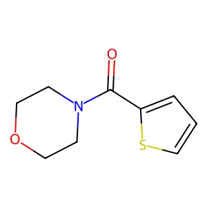 Thiophene-2-carboxylic acid, morpholide structure