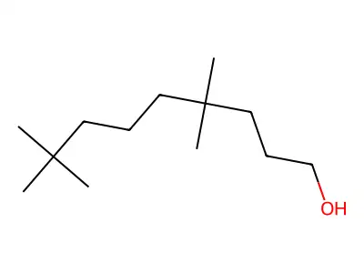 1-Nonanol, 4,4,8,8-tetramethyl- structure