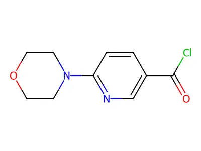 6-Morpholinonicotinoyl Chloride structure