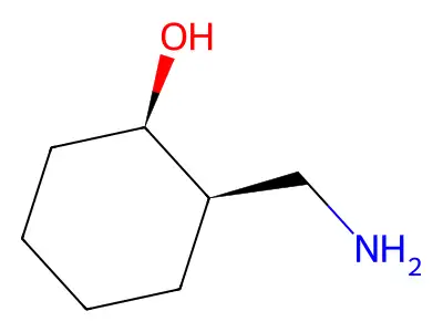 cis-2-Aminomethyl-cyclohexanol structure