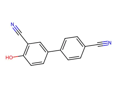 2-Cyano-4-(4-cyanophenyl)phenol structure