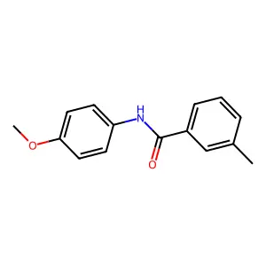 N-(4-methoxyphenyl)-3-methylbenzamide structure