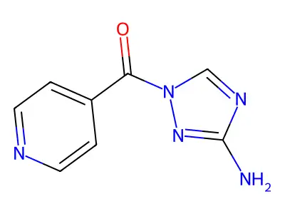 (3-Amino-1H-1,2,4-triazol-1-yl)-4-pyridinylmethanone structure
