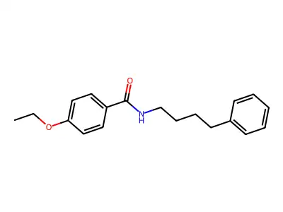 4-ethoxy-N-(4-phenylbutyl)benzamide structure