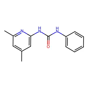 1-(4,6-Dimethylpyridin-2-yl)-3-phenylurea structure