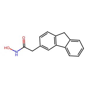 9H-Fluorene-3-acetamide, N-hydroxy- structure
