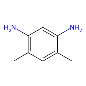 4,6-Diamino-1,3-m-xylene structure