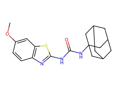 1-(Adamantan-1-yl)-3-(6-methoxy-1,3-benzothiazol-2-yl)urea structure