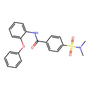 4-(dimethylsulfamoyl)-N-(2-phenoxyphenyl)benzamide structure