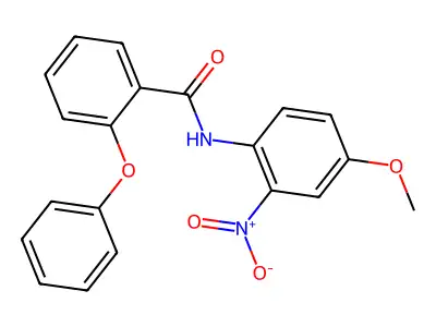 N-(4-methoxy-2-nitrophenyl)-2-phenoxybenzamide structure