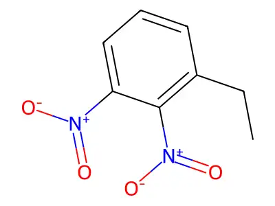 Ethyldinitrobenzene structure