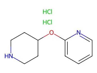 2-(Piperidin-4-yloxy)pyridine structure