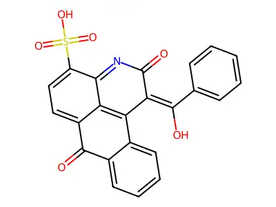 CAS 313498-68-9 - C23H13NO6S structure