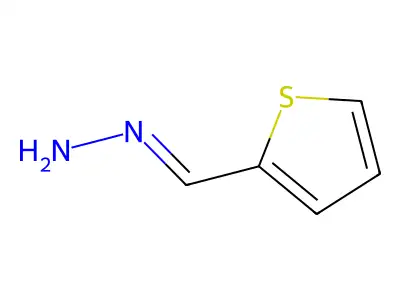 2-Thiophenecarboxaldehyde, hydrazone structure
