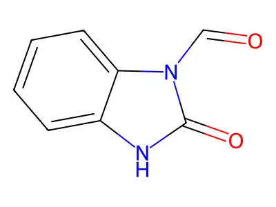 2-Oxo-2,3-dihydro-1H-benzo[d]imidazole-1-carbaldehyde structure