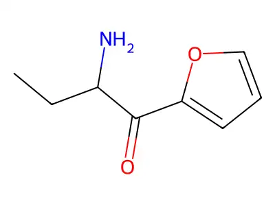 2-Amino-1-(furan-2-yl)butan-1-one structure