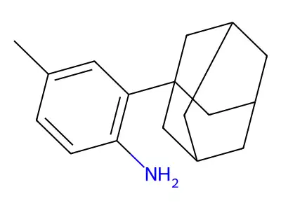 2-(1-Adamantyl)-4-methylaniline structure