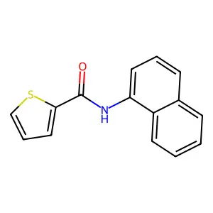 N-(1-萘基)噻吩-2-甲酰胺 structure