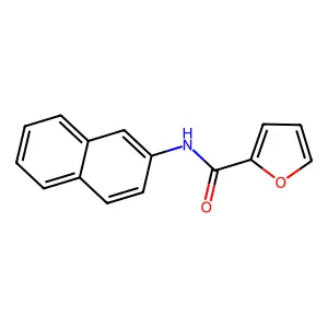N-(萘-2-基)呋喃-2-甲酰胺 structure