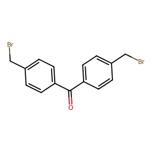 4,4'-Bis(bromomethyl)benzophenone structure