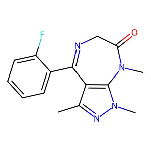 唑拉西泮 structure