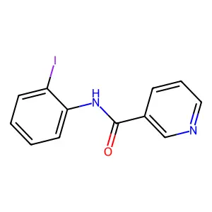 N-(2-碘苯基)烟酰胺 structure