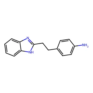 4-[2-(1H-Benzoimidazol-2-yl)-ethyl]-phenylamine structure