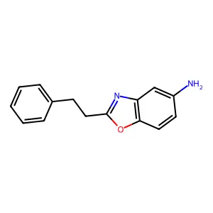 2-(2-苯乙基)-1,3-苯并噁唑-5-胺 structure