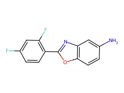 2-(2,4-Difluorophenyl)-1,3-benzoxazol-5-amine structure