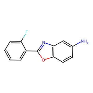 2-(2-氟苯基)-1,3-苯并噁唑-5-胺 structure