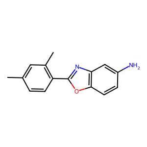 2-(2,4-Dimethylphenyl)-1,3-benzoxazol-5-amine structure