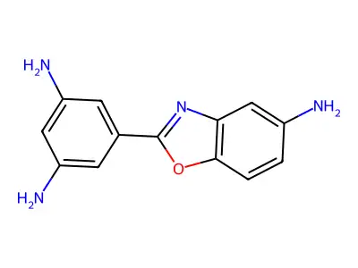 5-(5-Amino-1,3-benzoxazol-2-yl)benzene-1,3-diamine structure