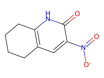 3-Nitro-1,2,5,6,7,8-hexahydroquinolin-2-one structure