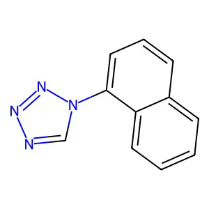 1-(naphthalen-1-yl)-1H-tetrazole structure