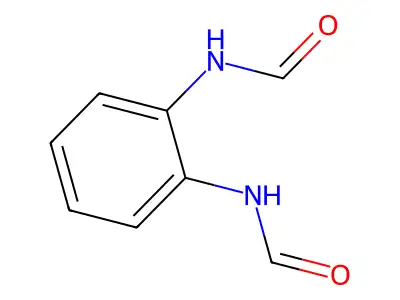 Formamide, N,N'-1,2-phenylenebis- structure